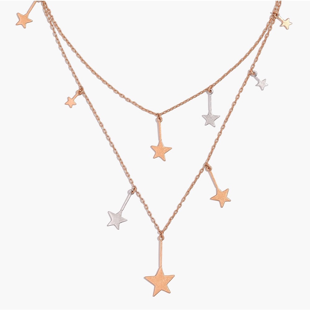 Madewell | Stellar star layered necklace - Picture 2 of 10